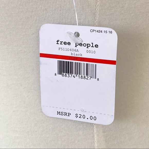 NWT Intimately Free People Essential Lace Bandeau in Black - Picture 6 of 10